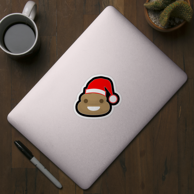 Poop Emoji Santa by Flippin' Sweet Gear